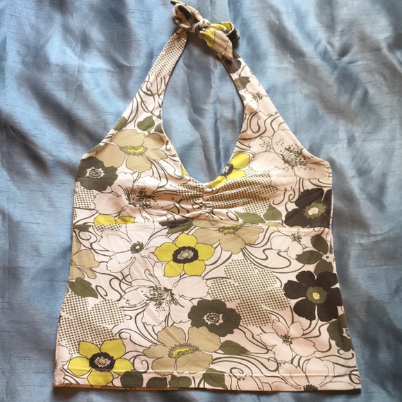 Halter Top with Floral Print by Capri Collection S - Picture 7 of 8